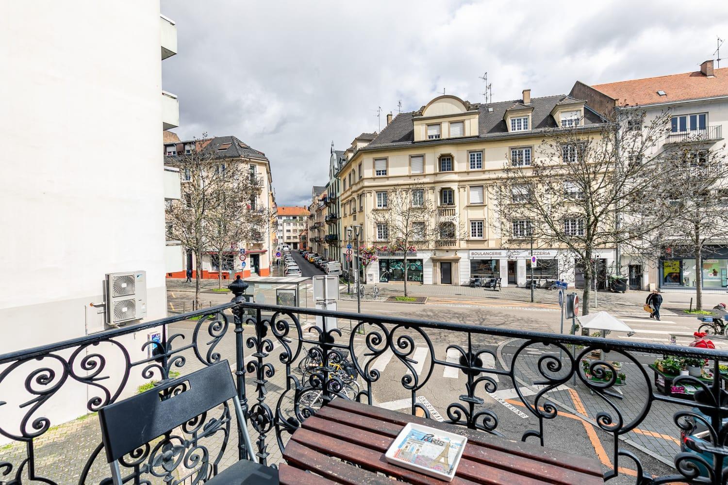 Appartement 2 Chambres Avec Garage A Strasbourg Exterior foto